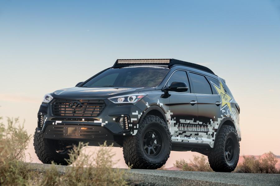  Hyundai Santa Fe Concept by Rockstar 2016 года  (фото 2 из 18)